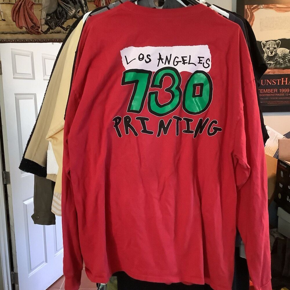 Ass Pizza Los Angeles 730 Printing 6/28 Pop Up Neverhappy Repurposed Tee  1/1